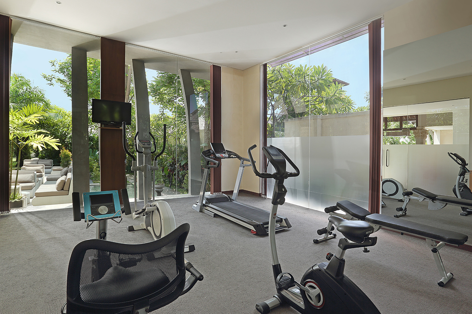 Gym at Mahagiri Villas Sanur